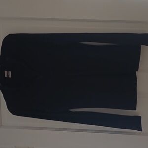 Black Women's Icebreaker Merino Wool Basics 1/4 ZIP Sweater. Size L